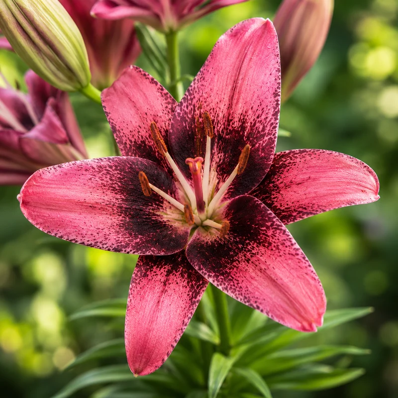 Lis asiatique ‘Purple Dream’ (Lilium hybride asiatique)