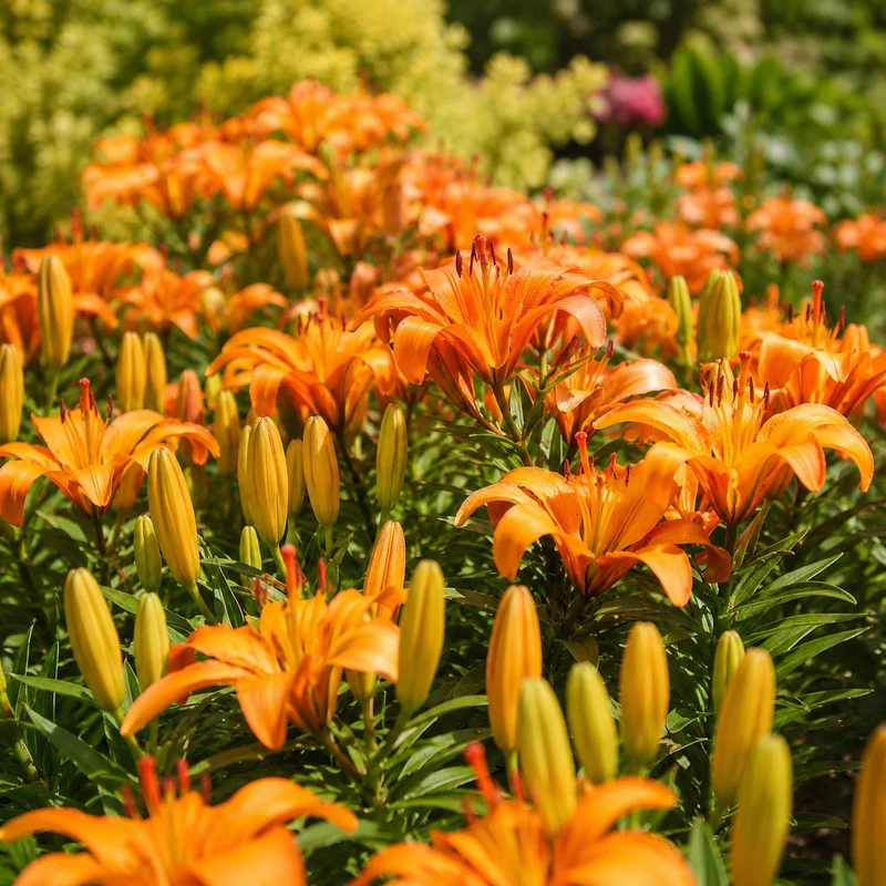 Lis asiatique ‘Lava Joy’ (Lilium hybride asiatique)