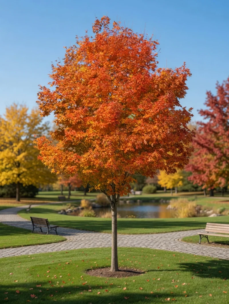 Érable à sucre Fall Fiesta® ( Acer saccharum ‘Bailsta’)