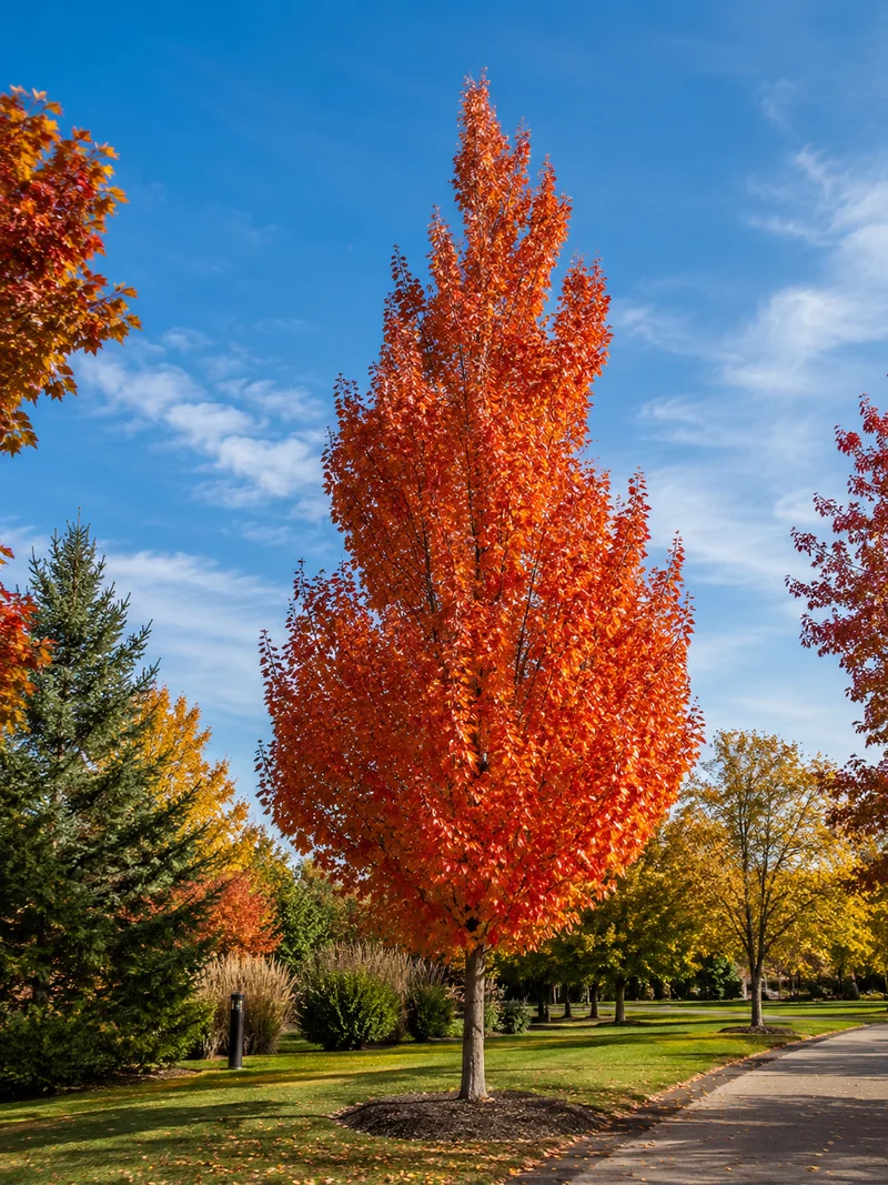 Érable rouge Red Rocket ( Acer rubrum ‘Red Rocket’)