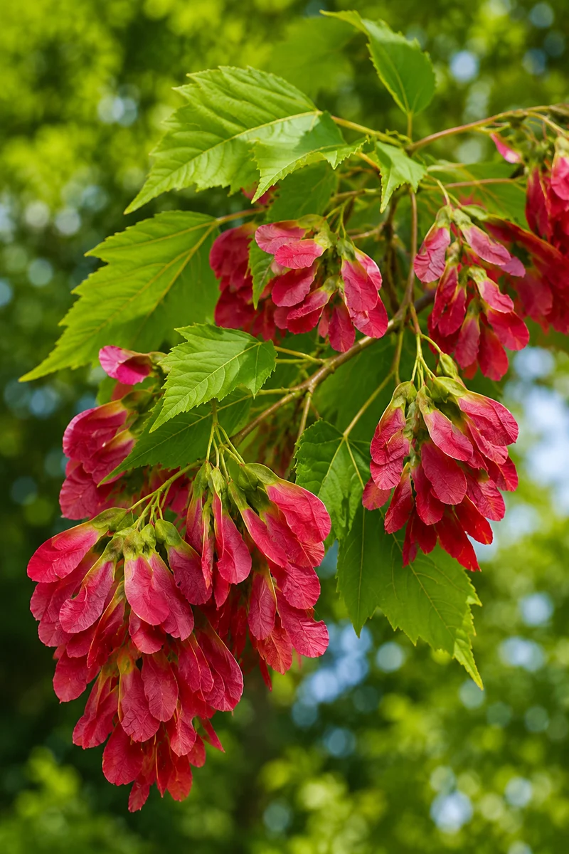 Érable de l’Amur Ruby Slippers ( Acer ginnala ‘Ruby Slippers’)