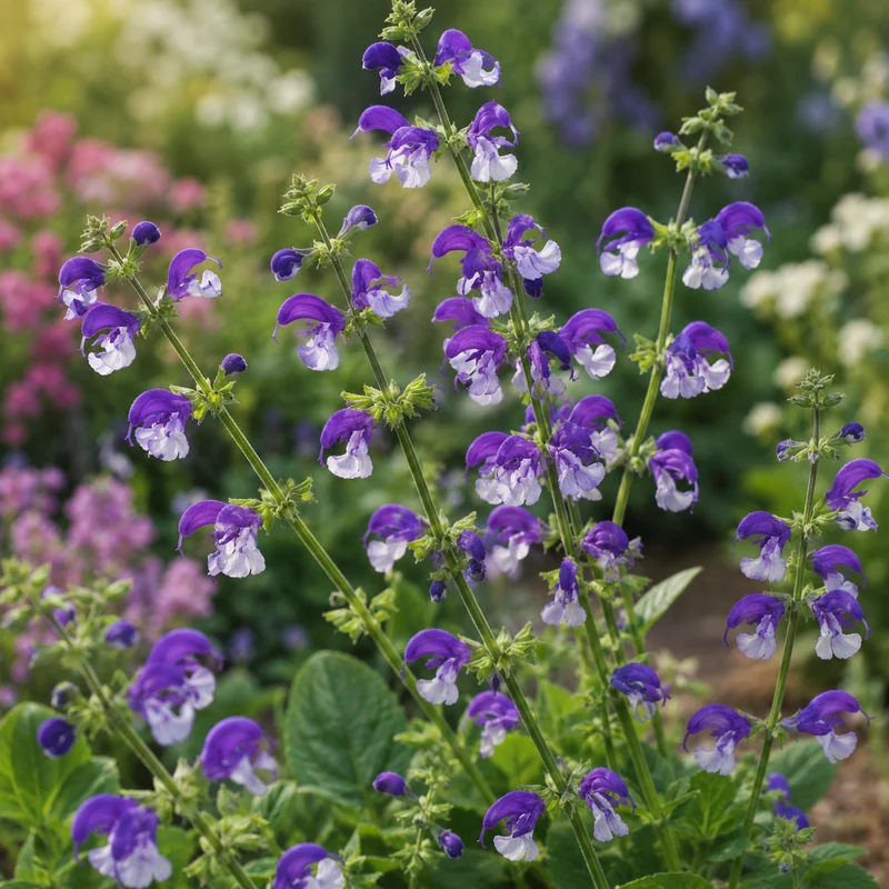 Sauge vivace ‘Madeline’ (Salvia patens 'Madeline')