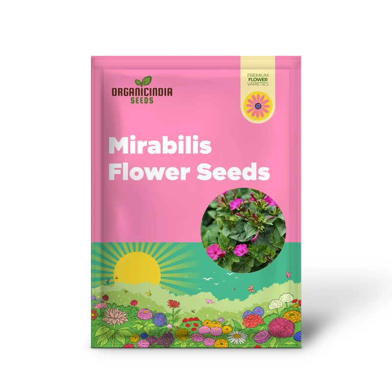 Mirabilis Four O'Clock Tea Time Mix Flower Seeds, Planting