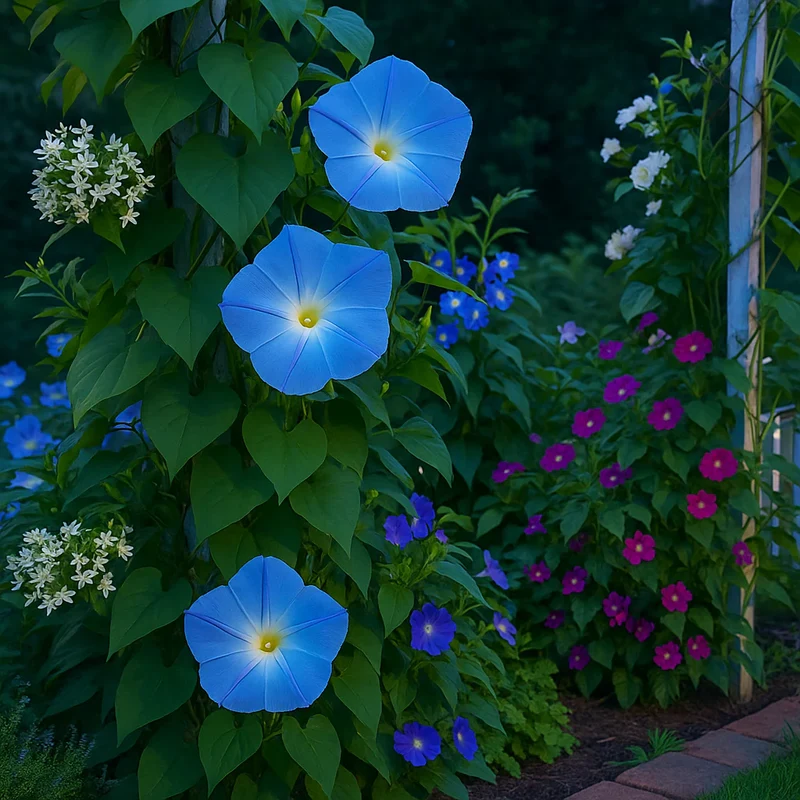 Giant Moonflower Blue Flower Seeds for Planting