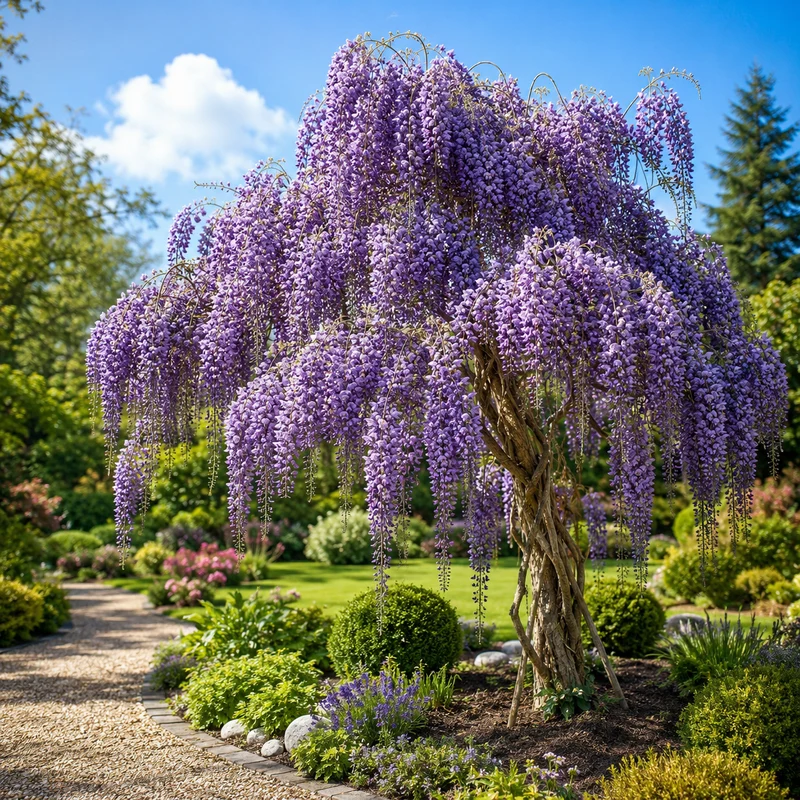 Glycine du Japon Grande Diva® Jessye ( Wisteria floribunda ‘MinwiCB02’)