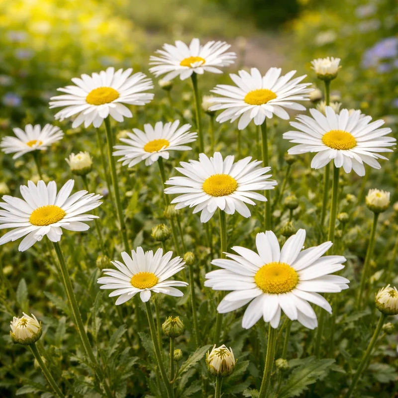 Marguerite ( Leucanthemum × superbum ‘Alaska’)