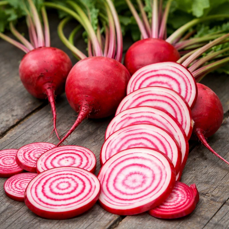 Betterave ‘Chioggia’ ( Beta vulgaris )