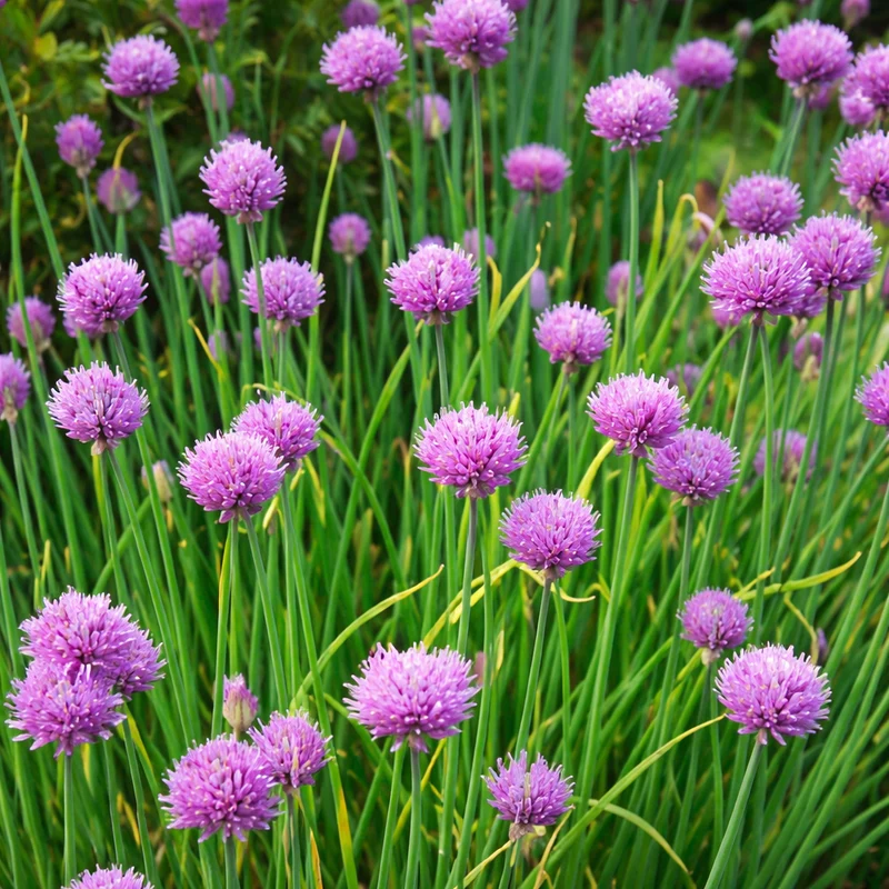 Ciboulette ( Allium schoenoprasum )