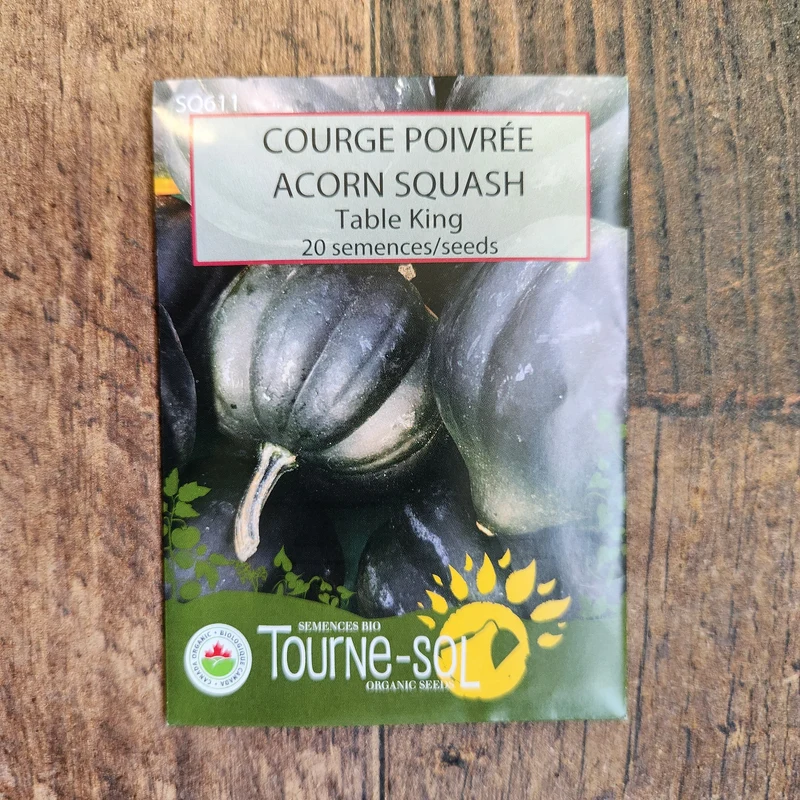 Courge poivrée ‘Table King’ ( Cucurbita pepo )