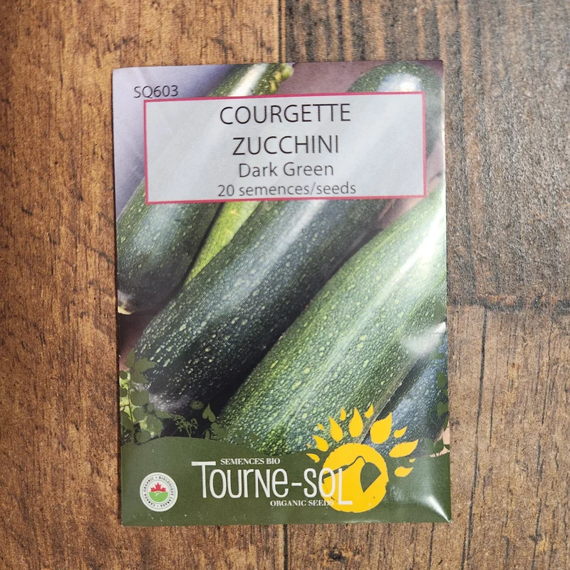 Zucchini ‘Dark Green’ ( Cucurbita pepo )