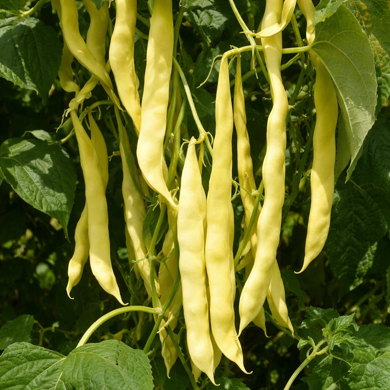 Haricot romano grimpant ‘Gold Marie’ ( Phaseolus vulgaris )