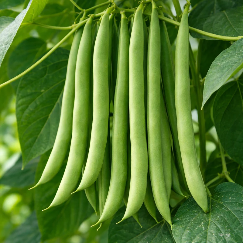 Haricot grimpant ‘Cobra’ ( Phaseolus vulgaris )