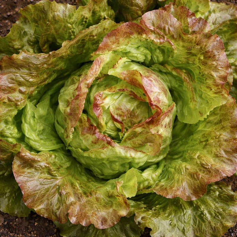 Laitue pommée ‘Pirat’ ( Lactuca sativa )