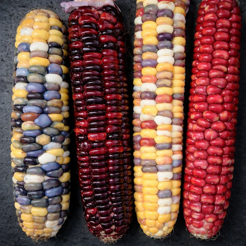 Maïs à farine ‘Painted Mountain’ ( Zea mays )