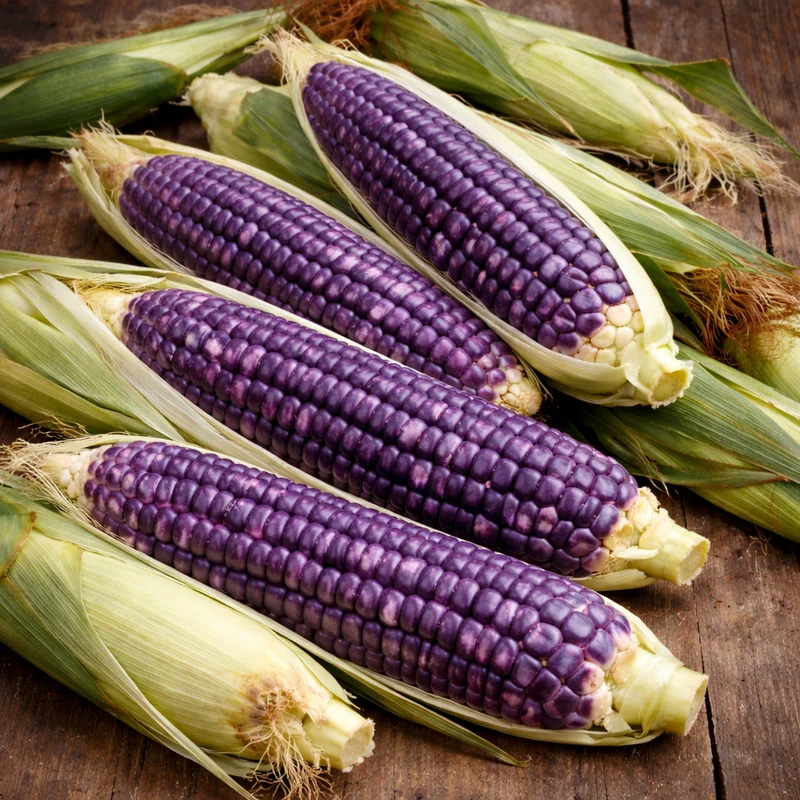 Maïs sucré ‘Blue Jade’ ( Zea mays )