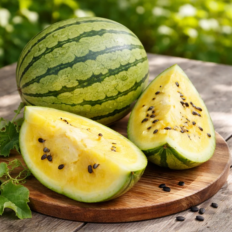 Melon d’eau ‘Early Moonbeam’ ( Citrullus lanatus )