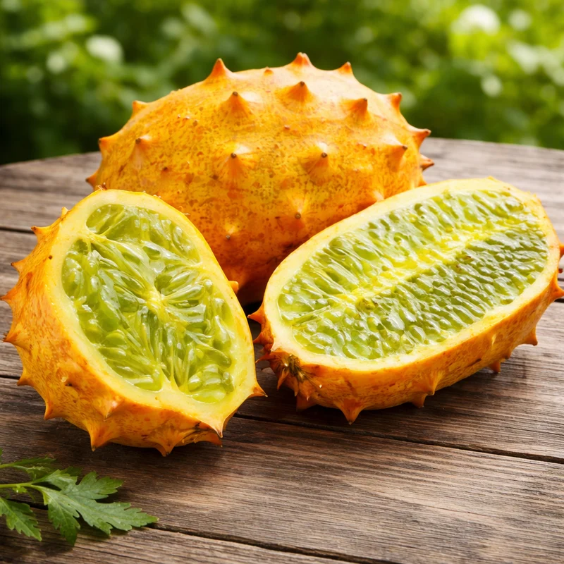 Melon ‘Kiwano’ ( Cucumis metuliferus )
