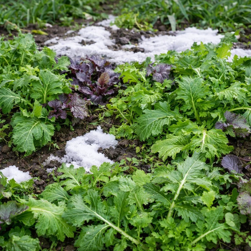 Mesclun ‘Verdurette d’hiver’ ( Brassica spp. )