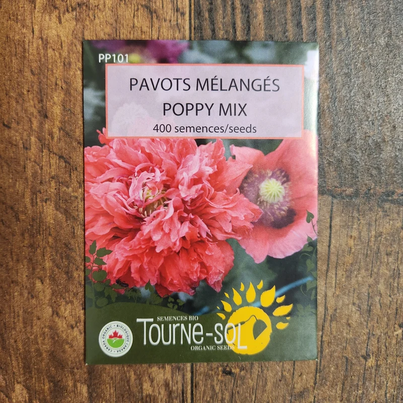 Mélange de pavots ( Papaver spp. )