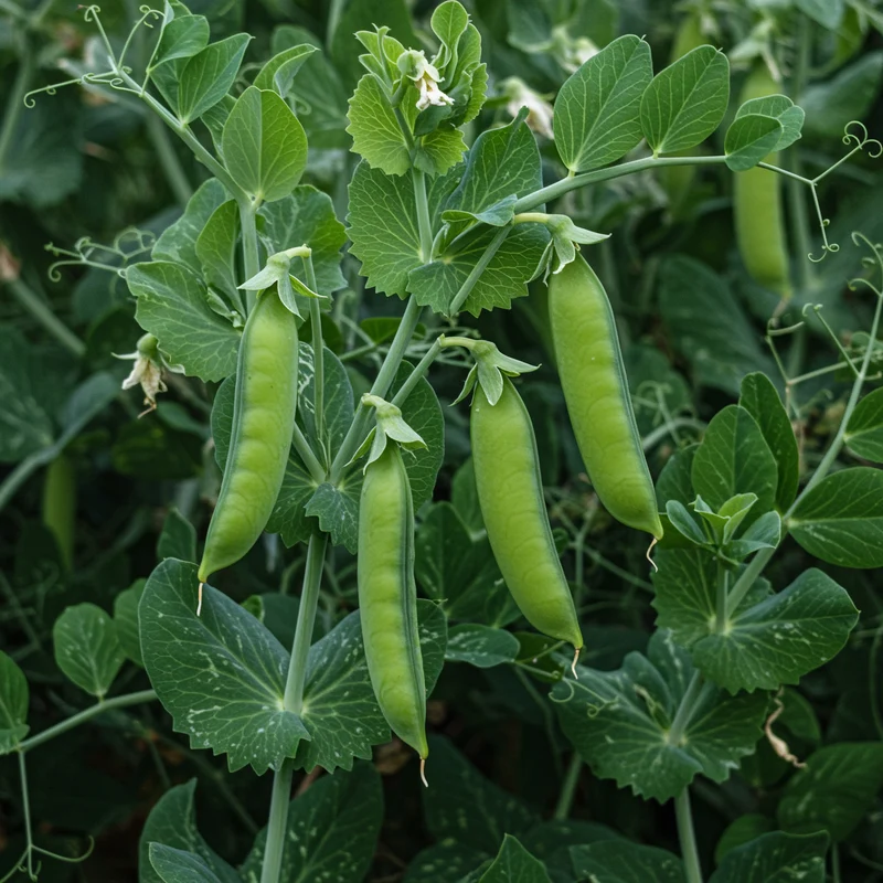 Pois des neiges ‘Oregon Sugar Pod II’ ( Pisum sativum )