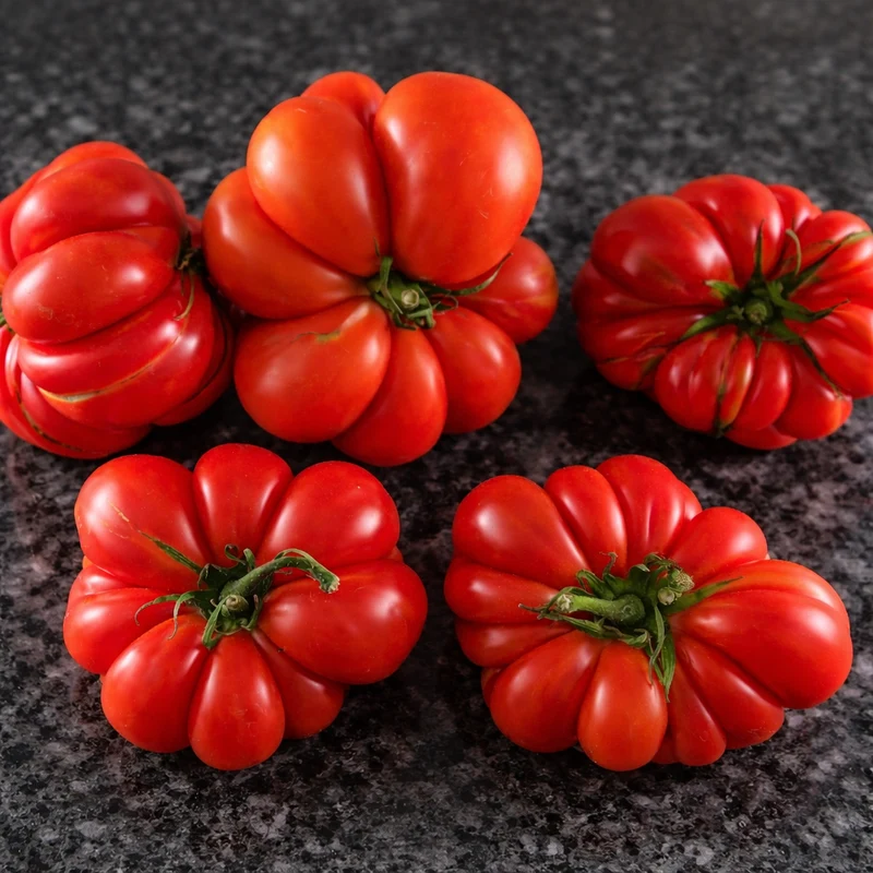 Tomate rouge ‘Reisetomate’ ( Solanum lycopersicum )