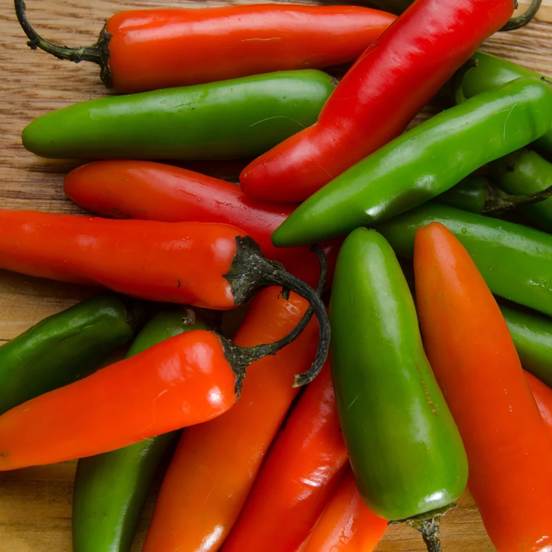 Piment fort 'Serrano'