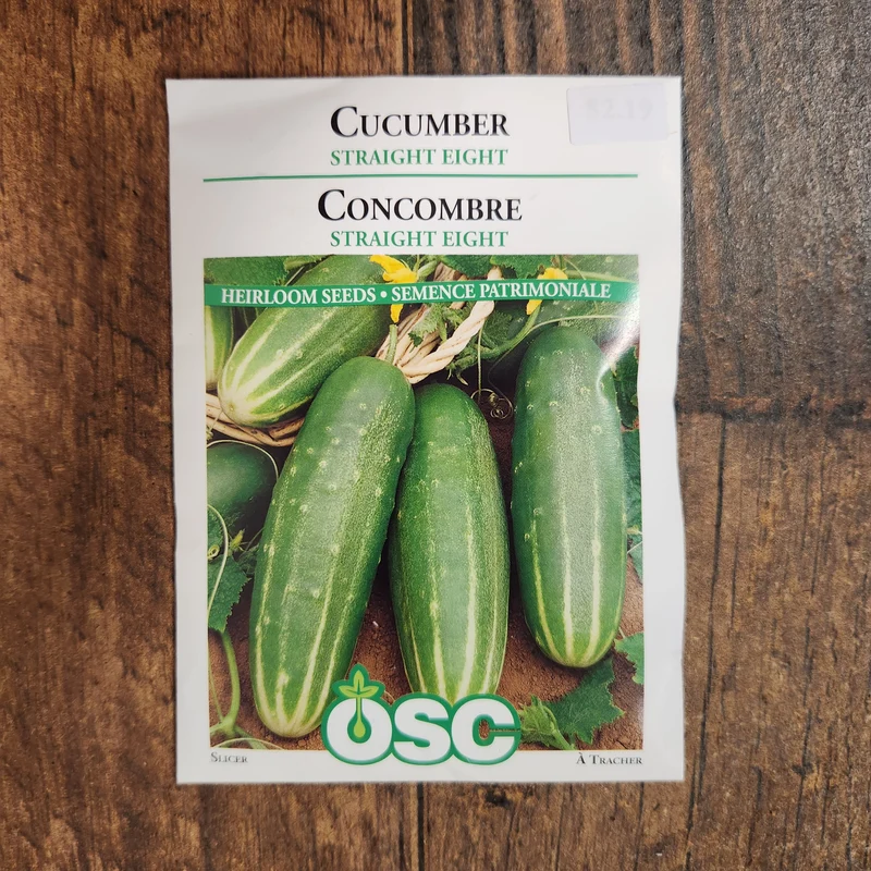 Concombre 'Straight Eight'
