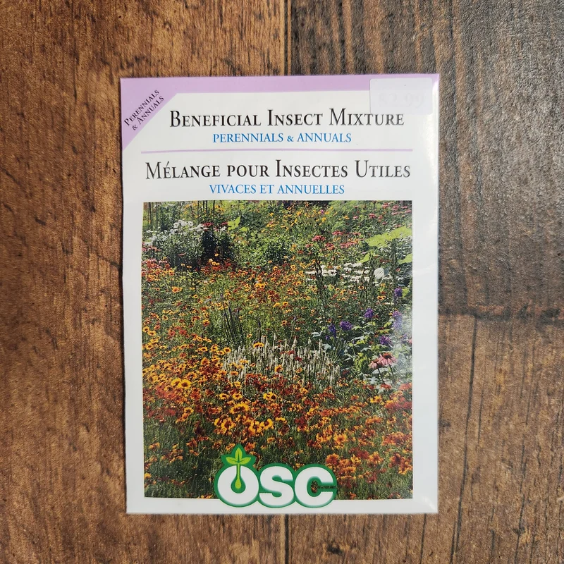 Mélange de graines pour insectes bénéfiques