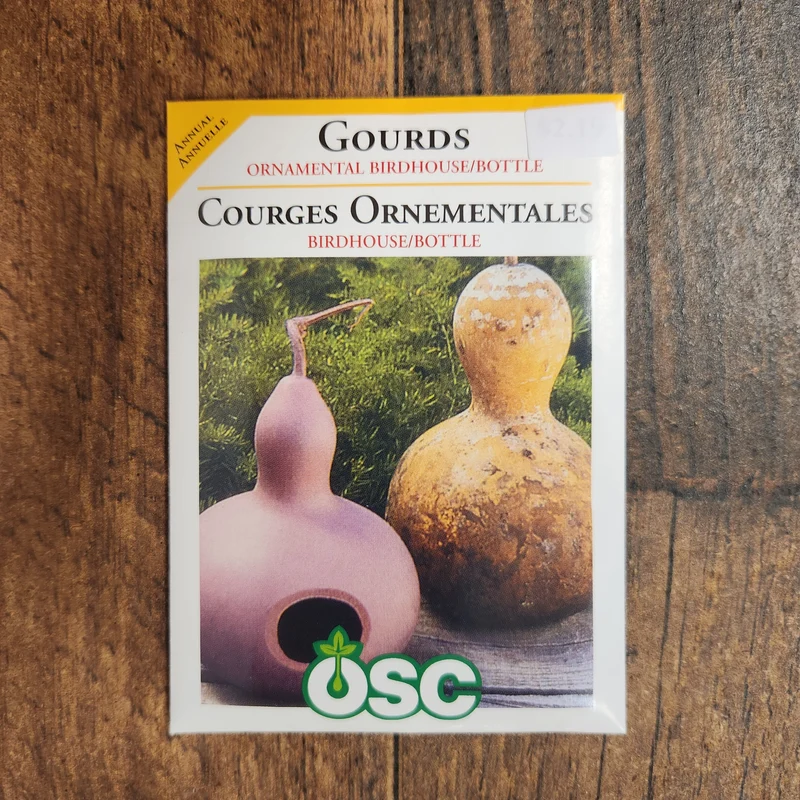 Gourde ornementale 'Birdhouse / Bottle'