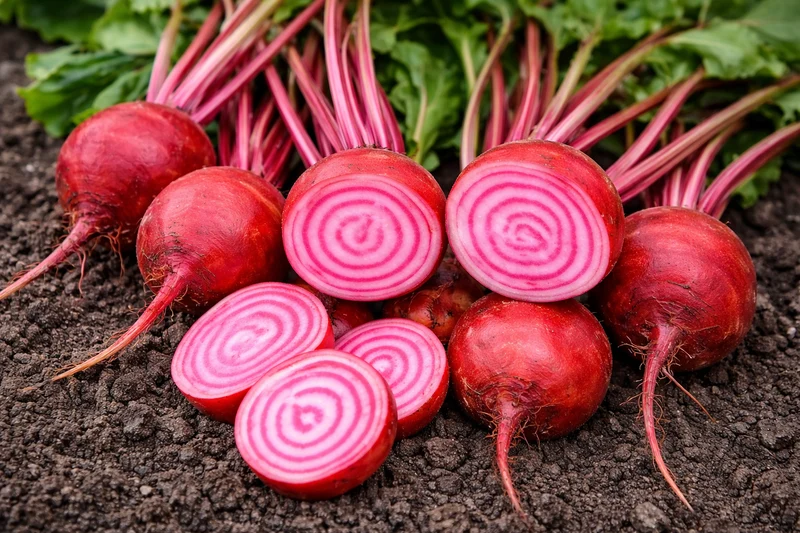 Betterave 'Chioggia' (Beta vulgaris)