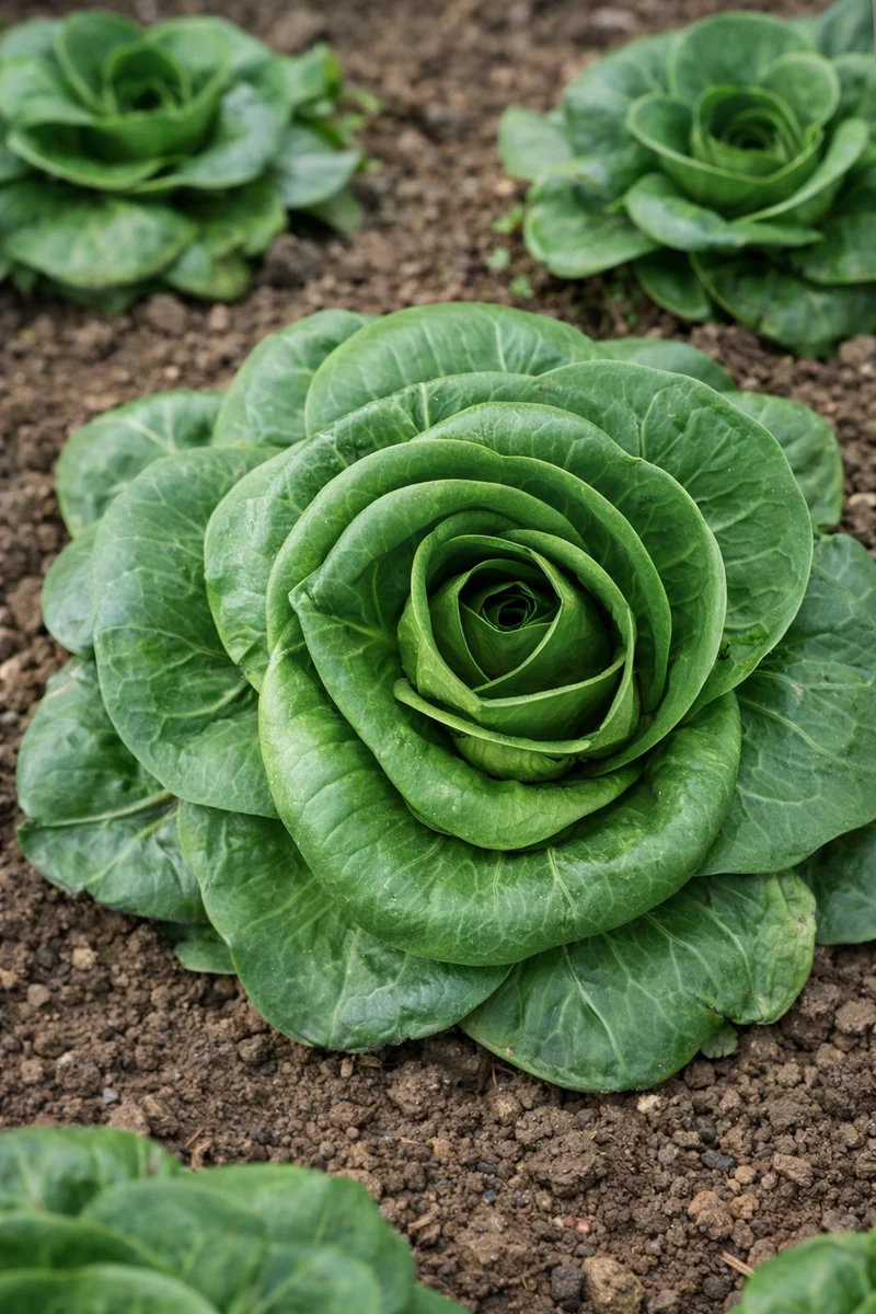 Chicorée 'Grumolo Verde' (Cichorium intybus)