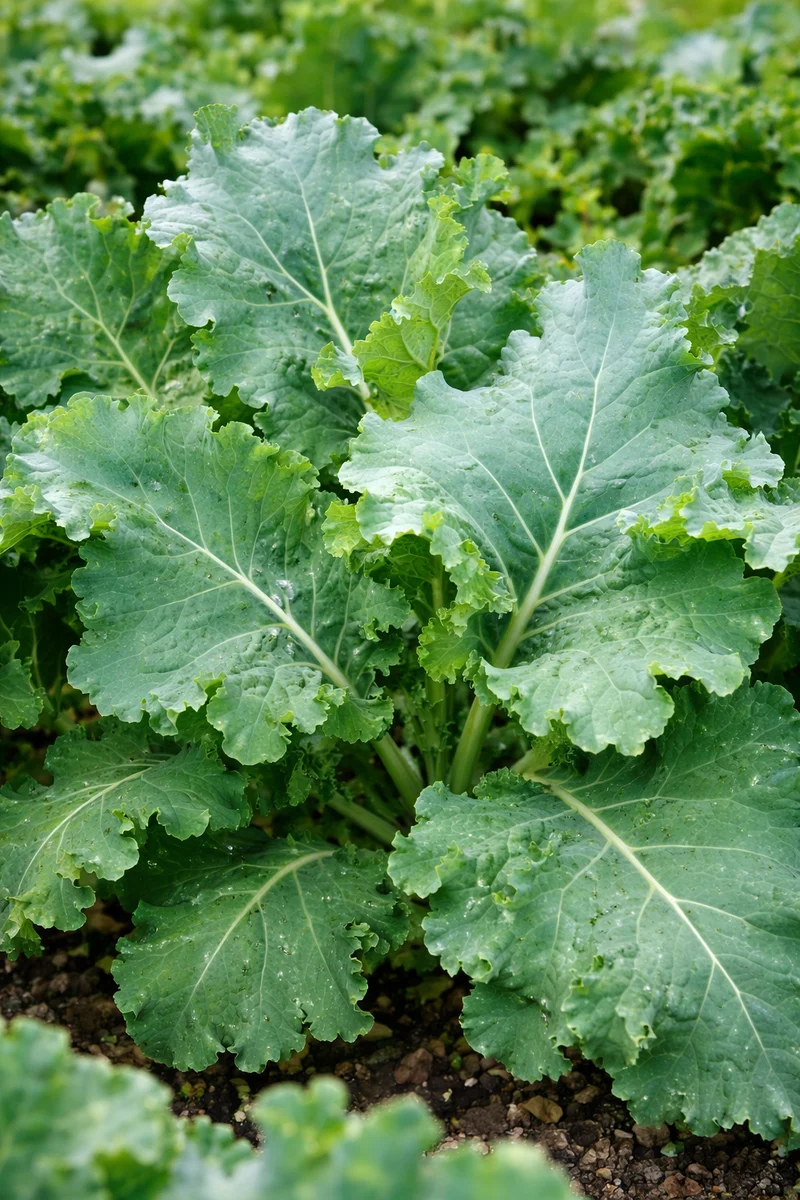 Chou frisé sibérien (Brassica napus var. pabularia)