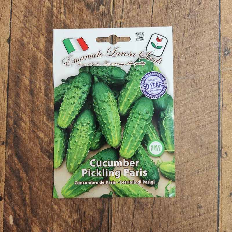 Concombre 'Pickling Paris' (Cucumis sativus)