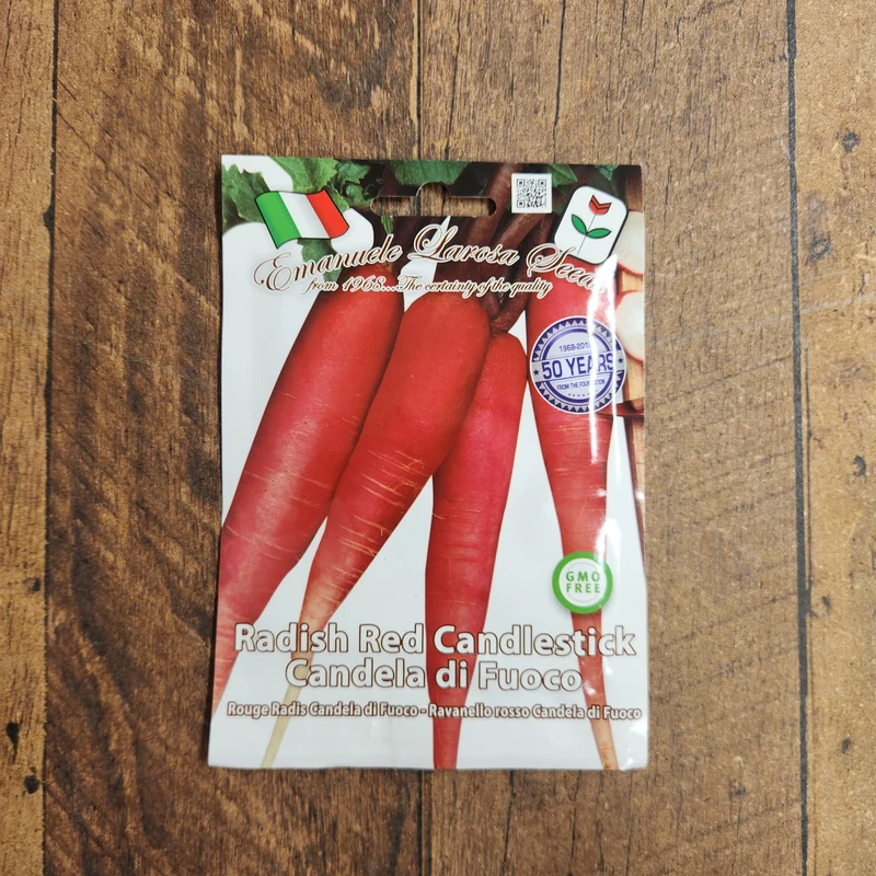 Radis 'Candela di Fuoco' (Raphanus sativus)