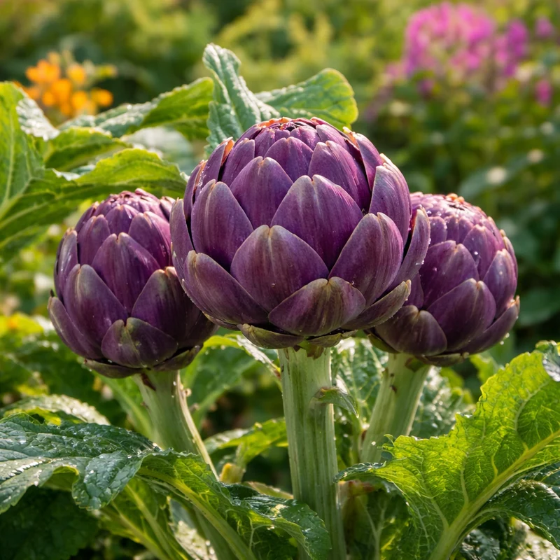 Artichaut 'Di Romagna' (Cynara cardunculus)
