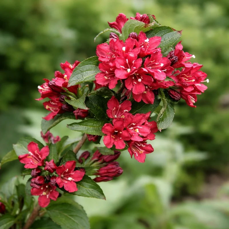 Weigela ‘Nain Rouge’ ( Weigela ‘Nain Rouge’)