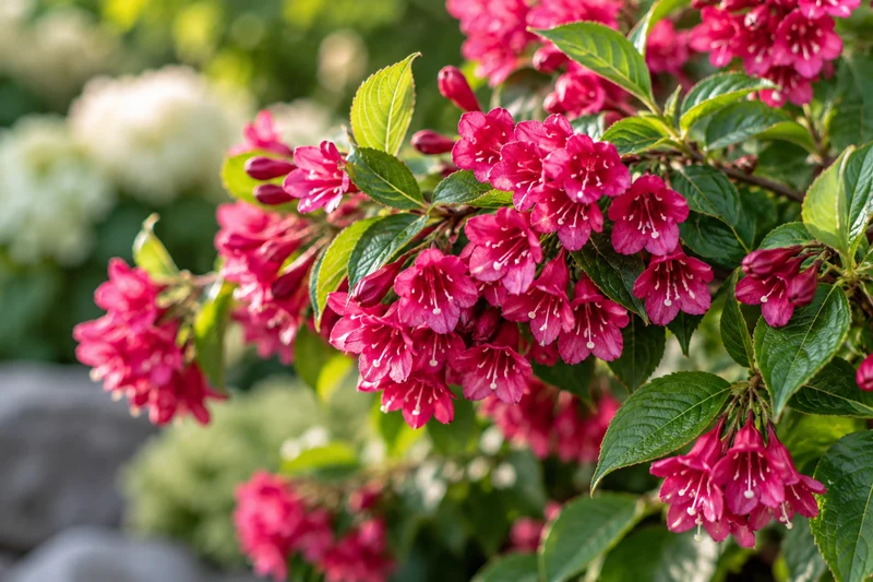 Weigela ‘Bristol Ruby’ ( Weigela florida ‘Bristol Ruby’)