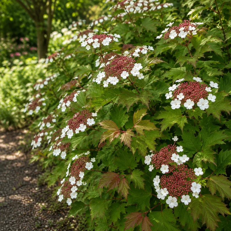 Viorne de Sargent ‘Onondaga’ ( Viburnum sargentii ‘Onondaga’)