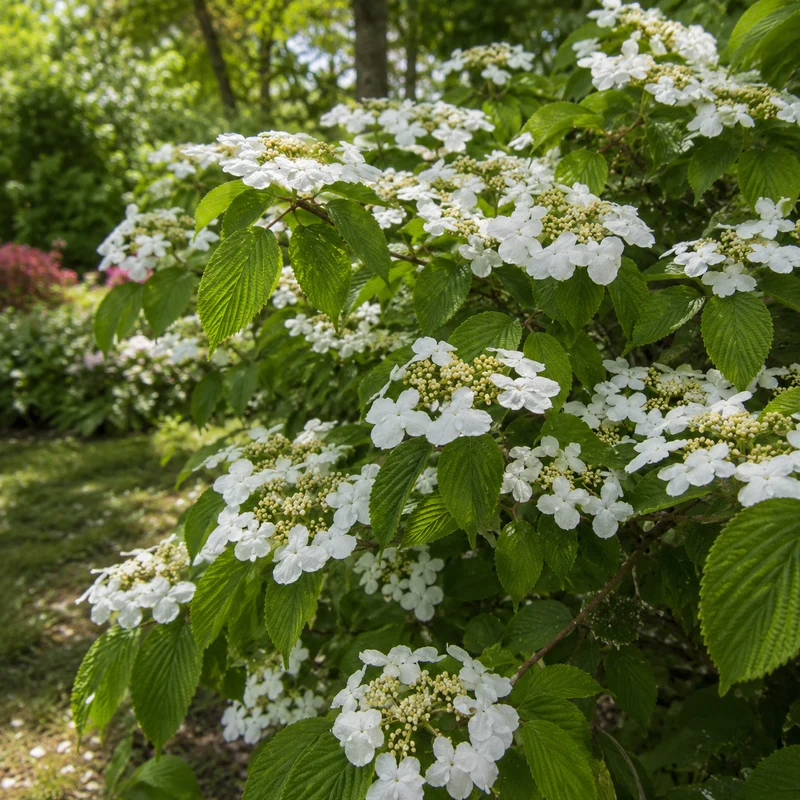 Viorne plissée ‘Mariesii’ ( Viburnum plicatum ‘Mariesii’)