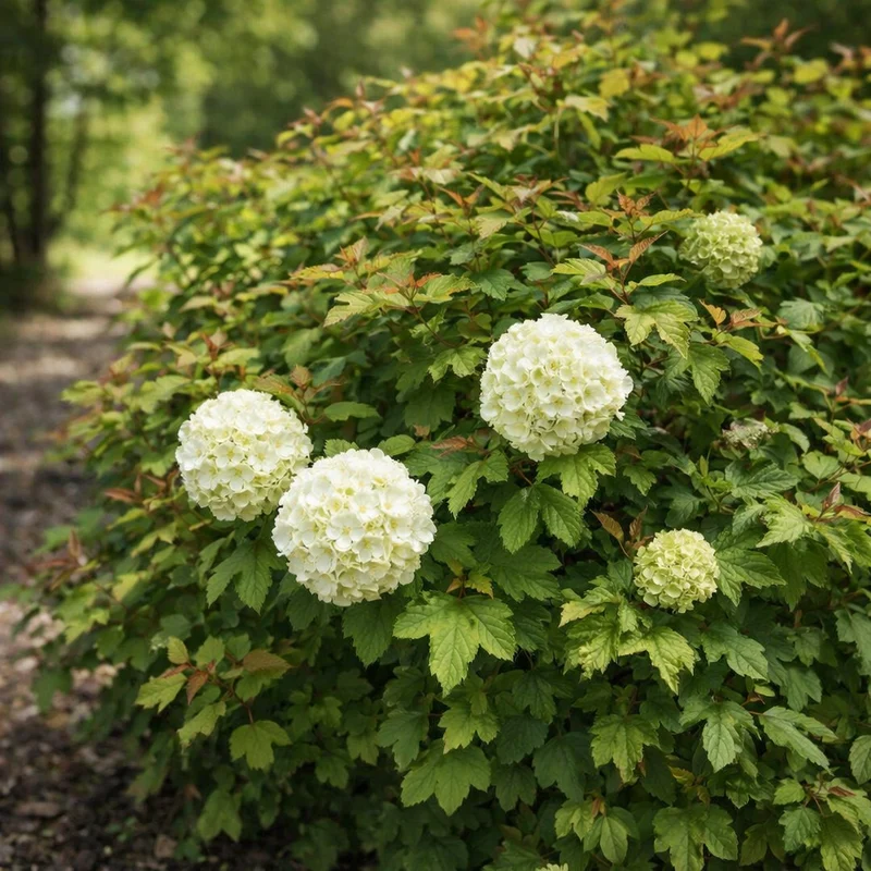 Viorne boule-de-neige naine ‘Nanum’ ( Viburnum opulus ‘Nanum’)
