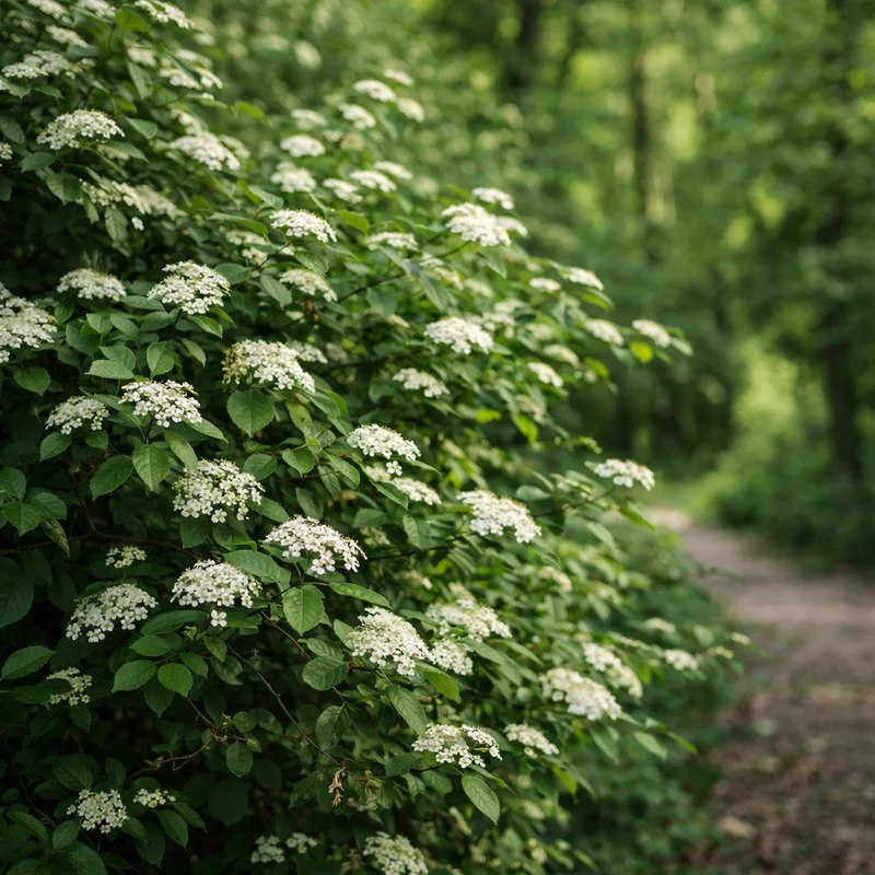 Viorne lantane ‘Mohican’ ( Viburnum lantana ‘Mohican’)