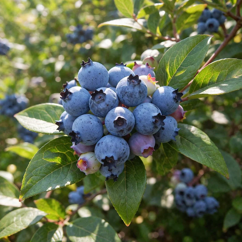 Bleuet en corymbe ‘Pink Icing’ ( Vaccinium corymbosum ‘Pink Icing’)