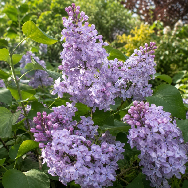 Lilas commun ‘New Age Lavender’ ( Syringa vulgaris ‘New Age Lavender’)
