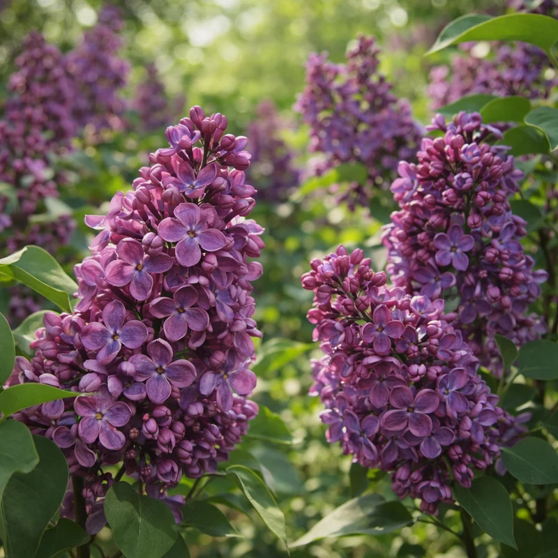 Lilas commun ‘Agincourt Beauty’ ( Syringa vulgaris ‘Agincourt Beauty’)
