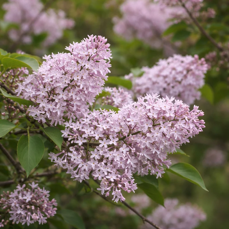 Lilas de Julien ‘Hers’ ( Syringa julianae ‘Hers’)