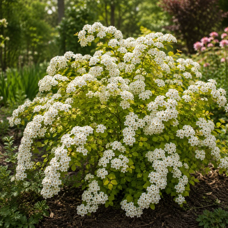 Spirée de Van Houtte dorée ‘Firegold’ ( Spiraea × vanhouttei ‘Firegold’)