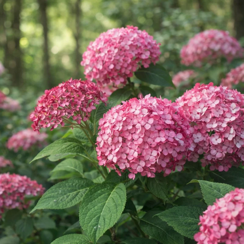 Hortensia ‘Invincibelle Ruby’ ( Hydrangea arborescens ‘Invincibelle Ruby’)