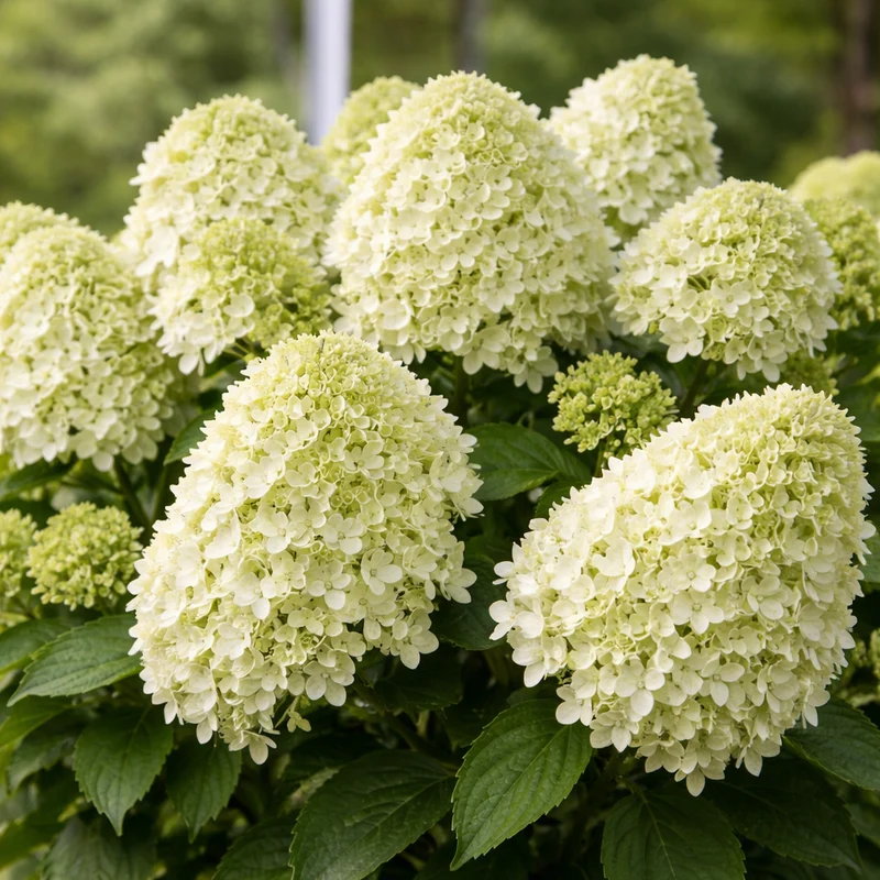 Hortensia paniculé ‘Little Spooky’ ( Hydrangea paniculata ‘Little Spooky’)