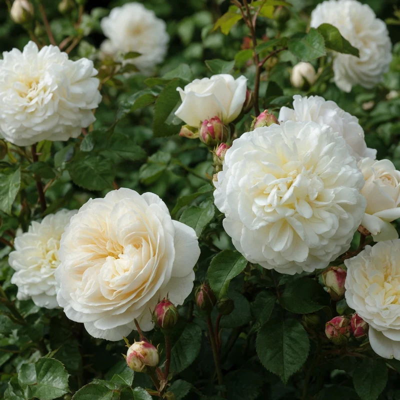 Rosier anglais ‘Tranquility’ ( Rosa ‘Tranquility’)