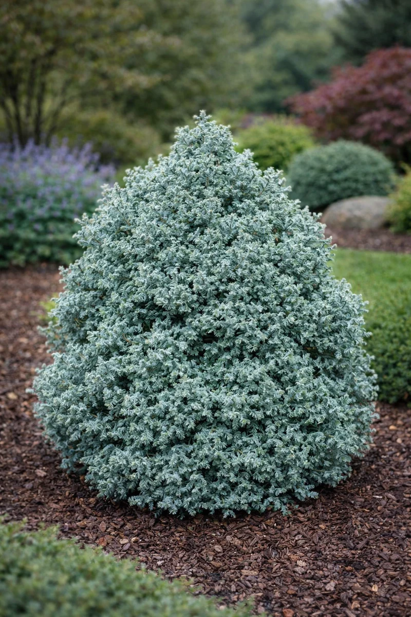 Faux cyprès ‘Curly Tops’ ( Chamaecyparis pisifera ‘Curly Tops’)